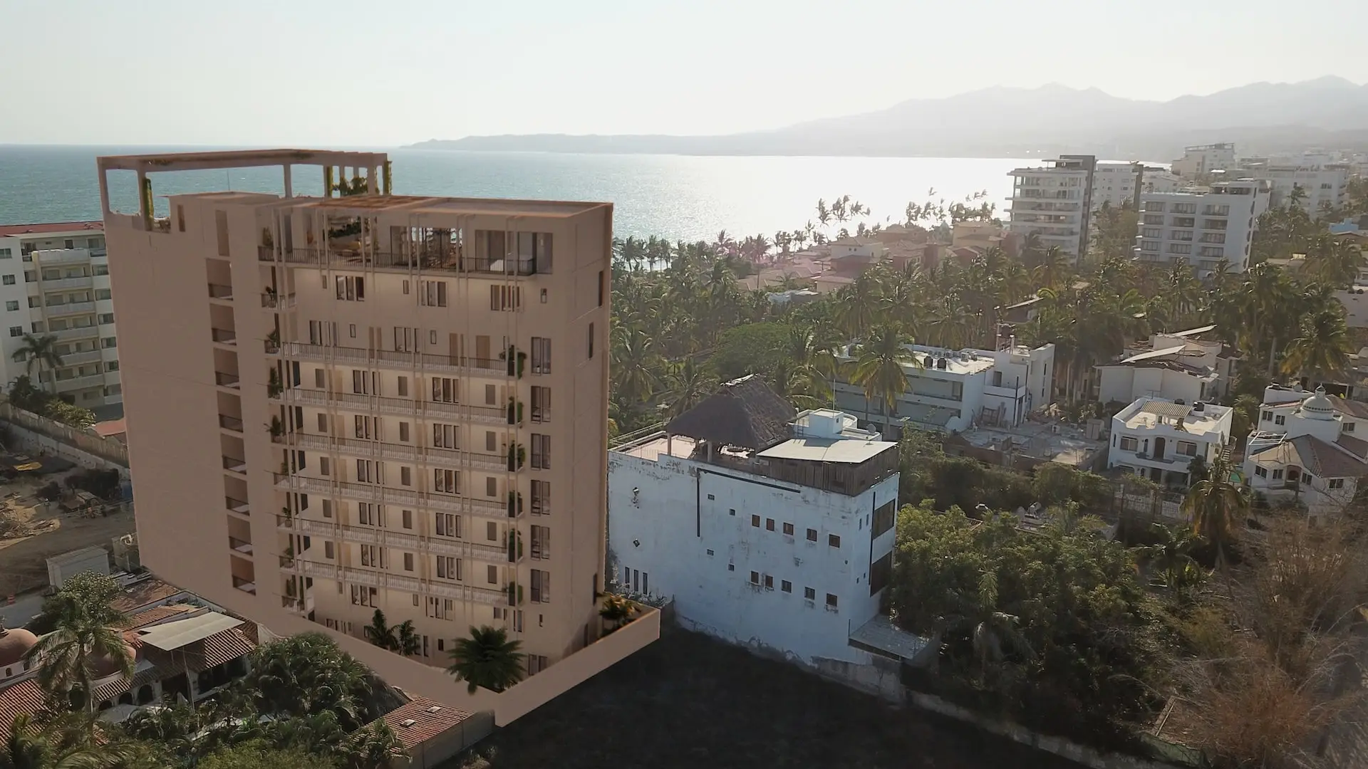 ALMA Bucerías montaje posterior